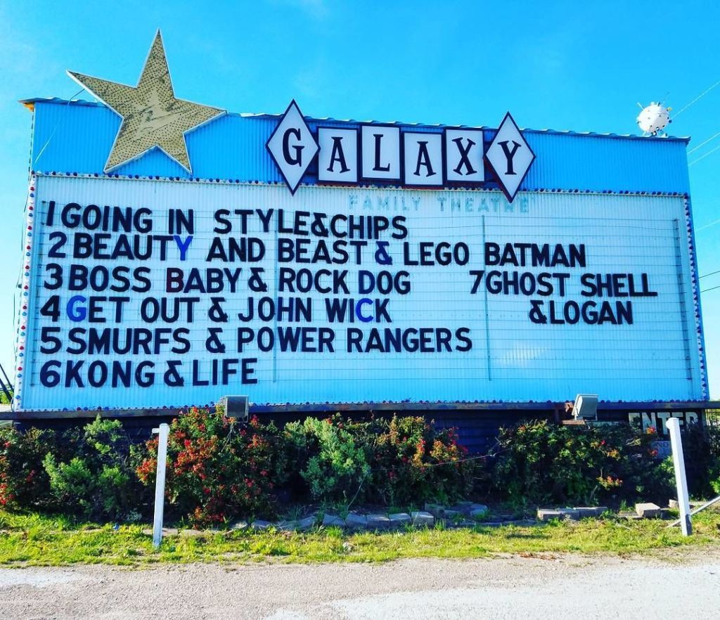 galaxy drive in movie theater