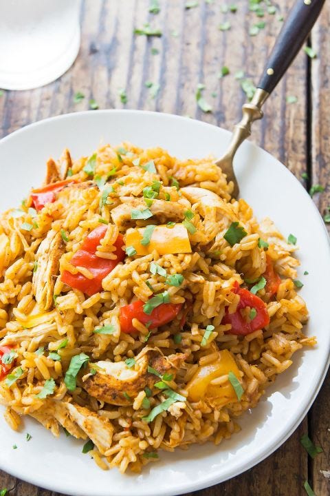 Cajun Huhn und Reis Cajun Huhn und Reis