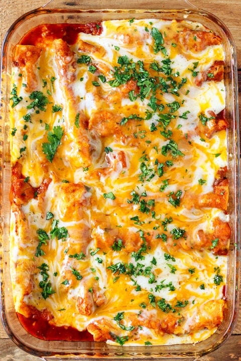 Instant Pot Huhn Enchiladas Instant Pot Huhn Enchiladas