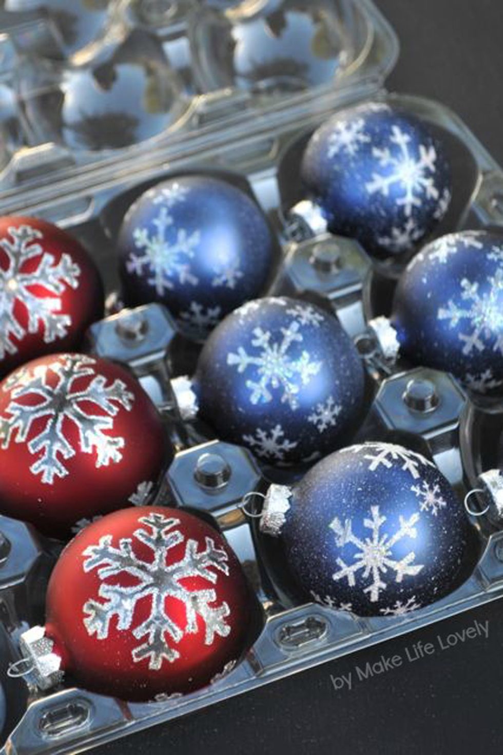 Christmas Ornament Organizer Decor Storage Box Bag Baubles Xmas Tree  Decoration Balls Organiser Divider Container Zipper