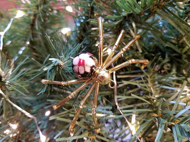 spider christmas ornament tradition