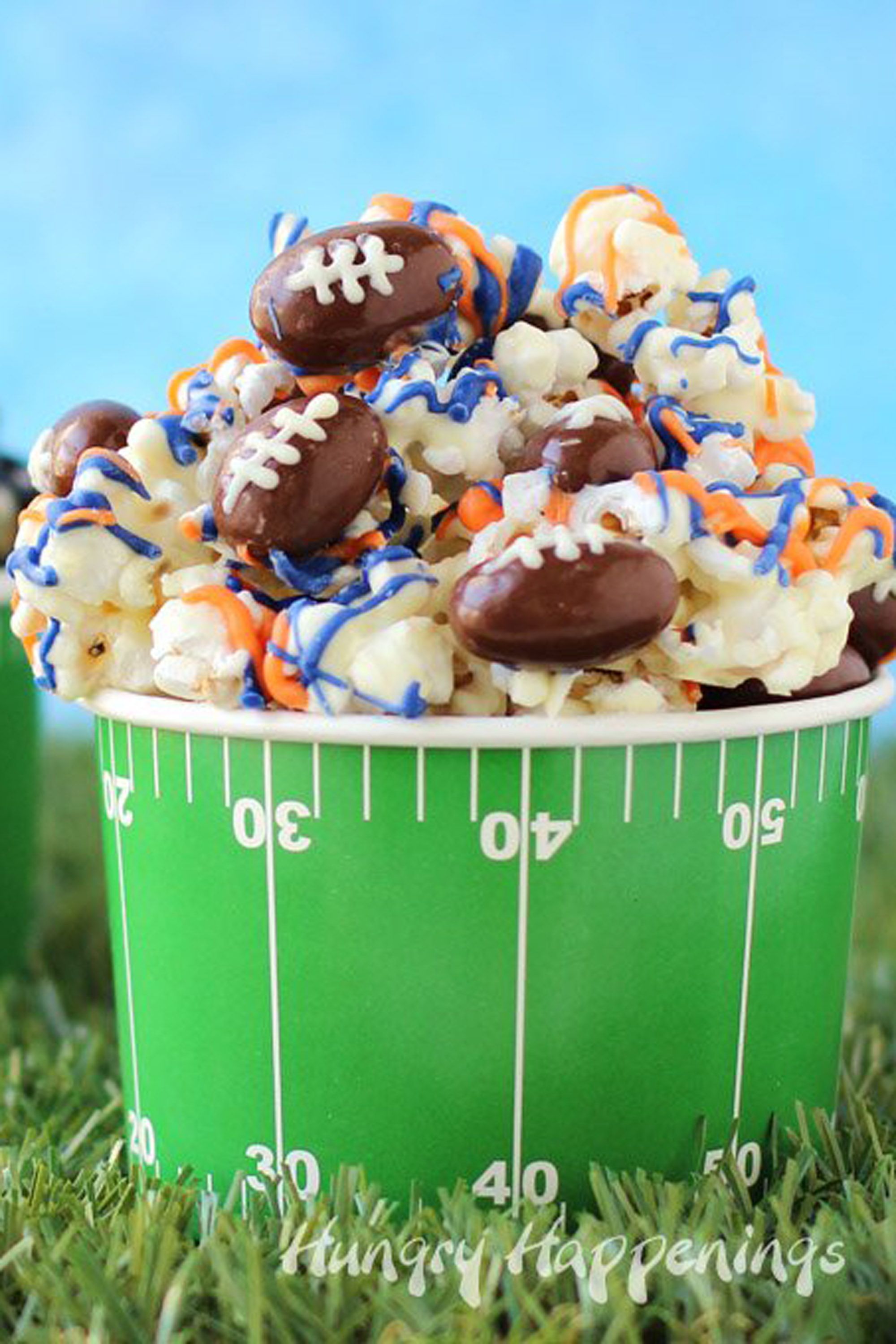 17 Best Super Bowl Desserts Easy Super Bowl Dessert Recipes   1513637214 Football Popcorn 