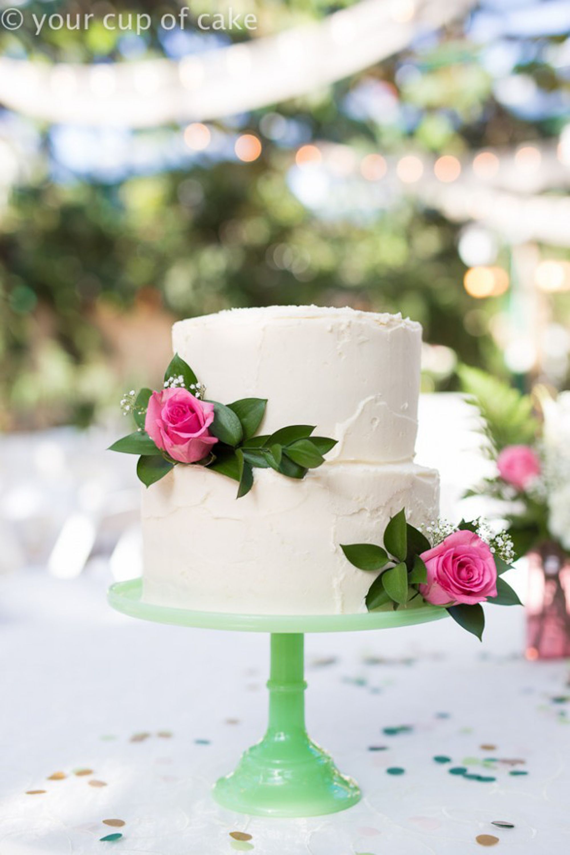 Naked Wedding Cake