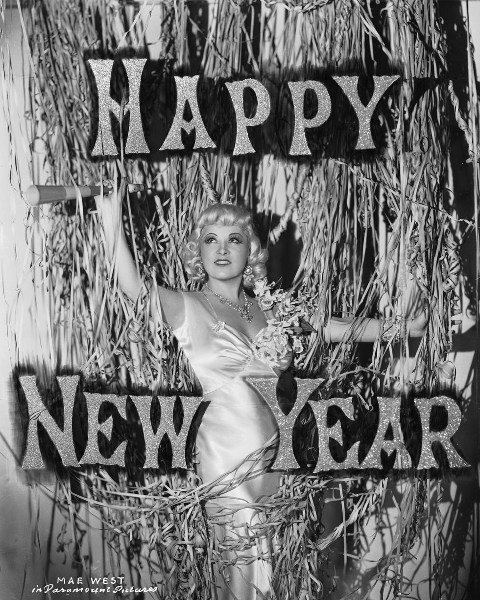 new year's eve traditions mae west tinsel