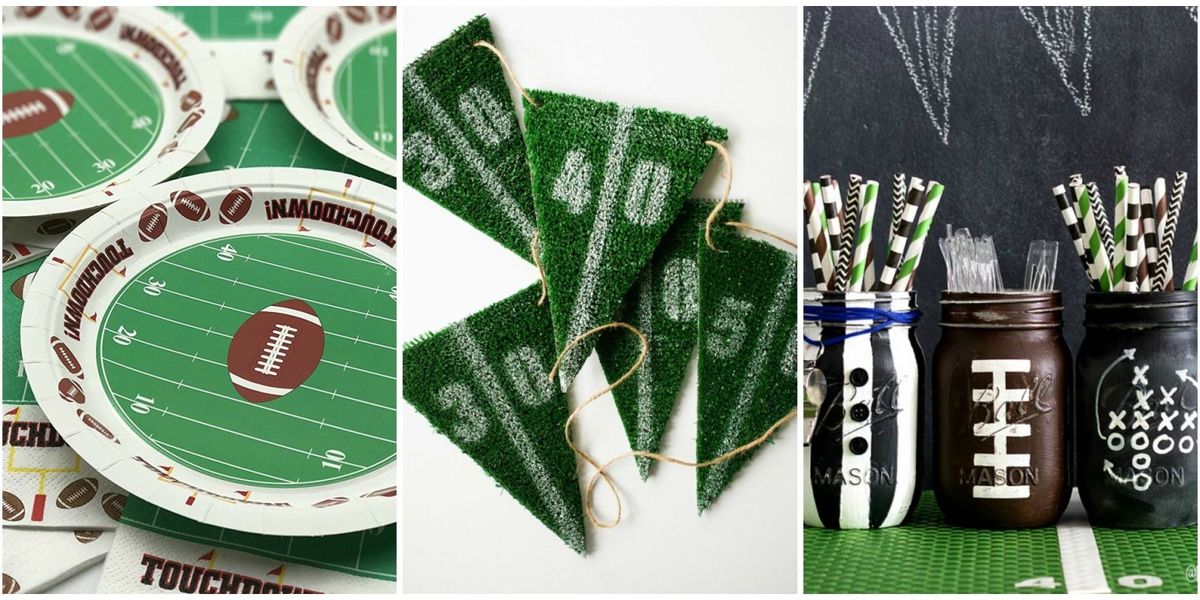 15 Best Football Party Decorations Super Bowl Party