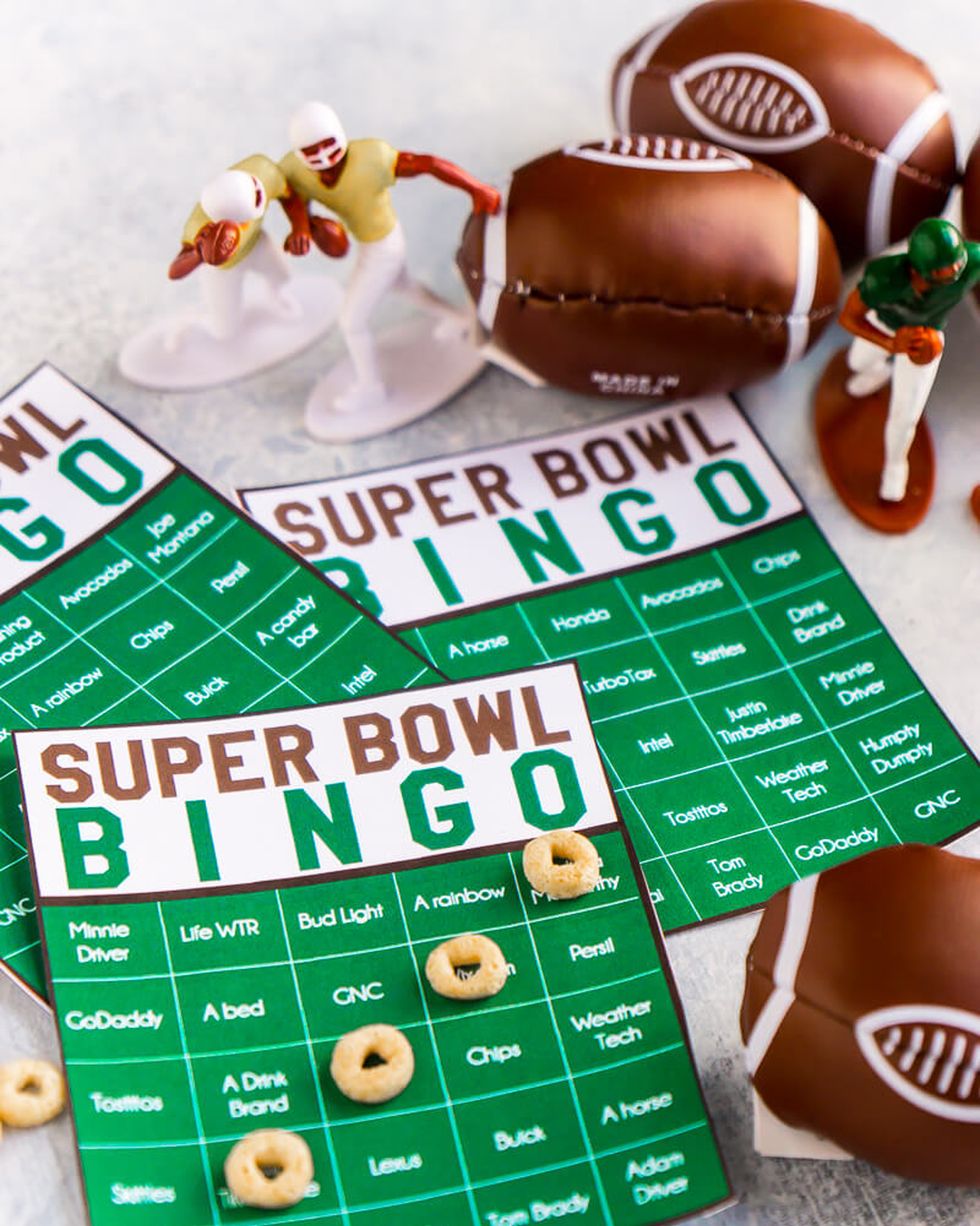 2023 Super Bowl Commercial Bingo Cards – Play Party Plan