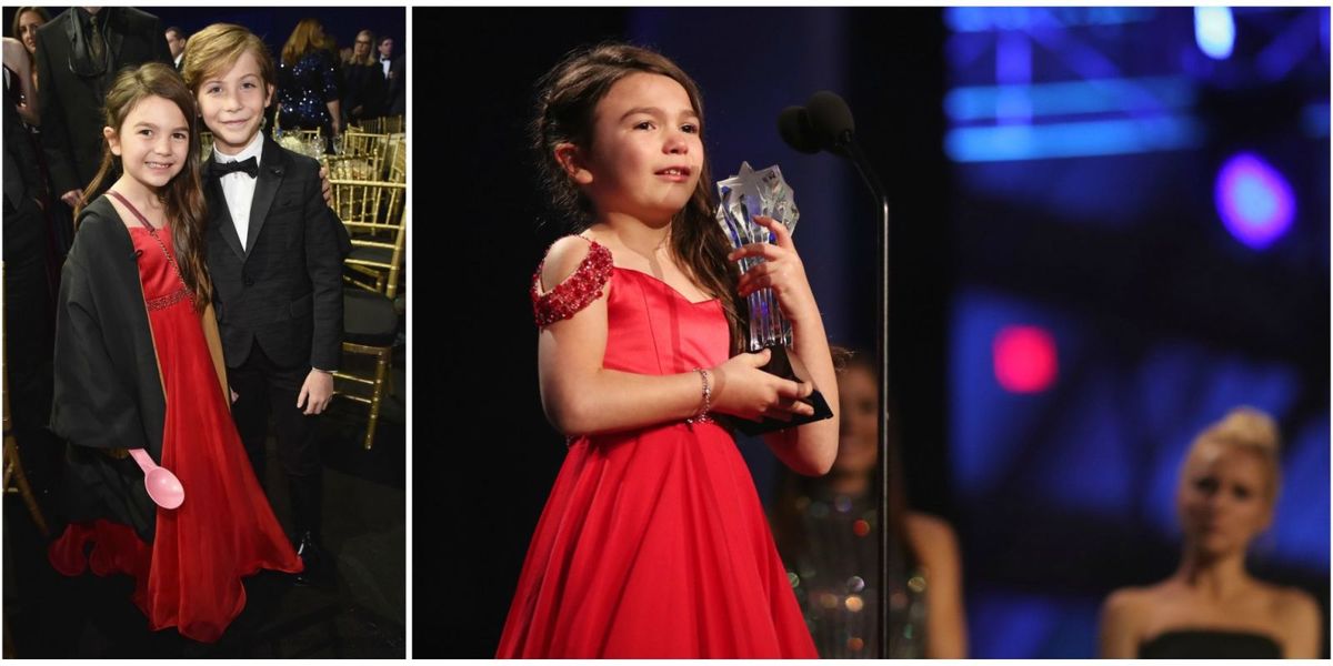 Adorable Brooklynn Prince Moved to Tears During Critics' Choice Awards ...