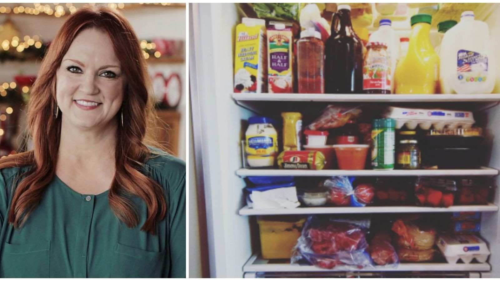 Before and After Refrigerator Makeover