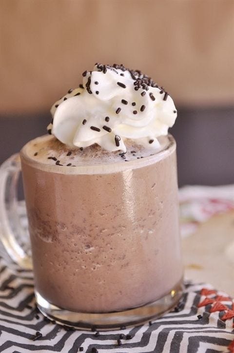Food, Whipped cream, Milkshake, Cream, Irish cream, Non-alcoholic beverage, Dish, Dessert, Cuisine, Ingredient, 