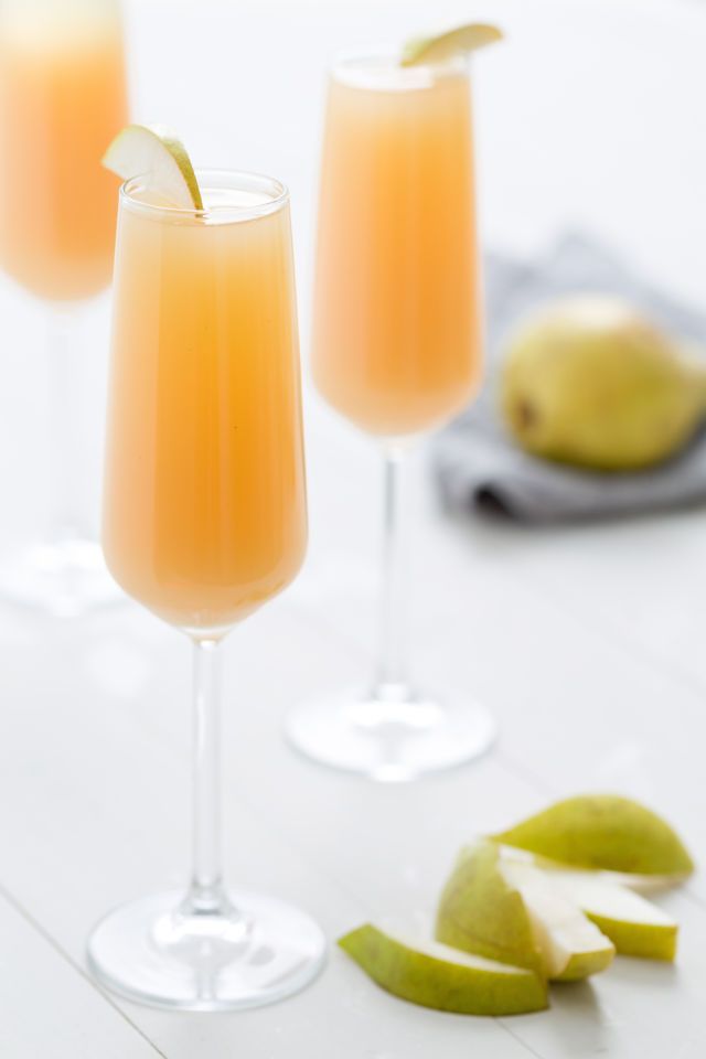 pear mimosas