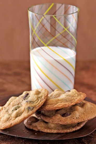 chocolate chip cookie, cookie recipe, cookies and milk