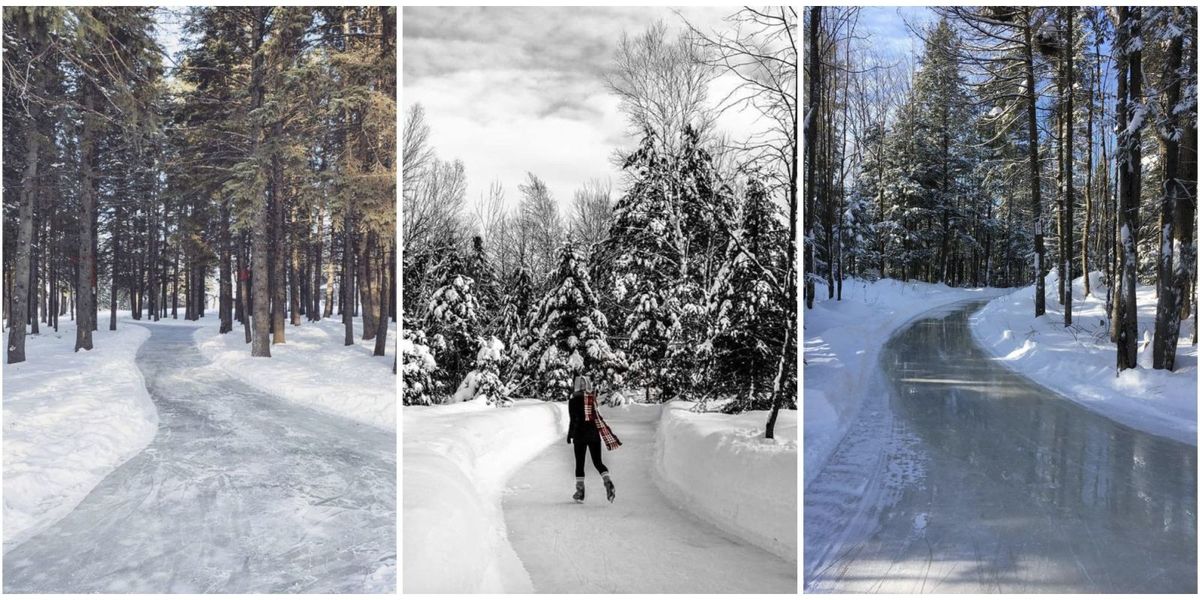 Ice Skating Trails In Canada And U S Forest Skating Trails