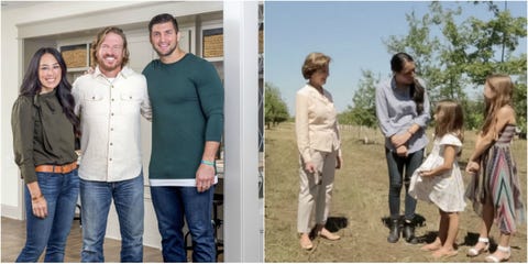 Laura Bush To Ear In Episode Of Fixer Upper With Chip And The Final Season Of Fixer Upper Promised To Feature Several Special Guests And Laura Bush Is On That List Former First Lady Will Ear In An Upcoming