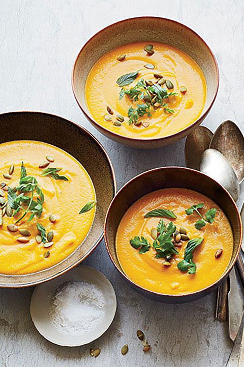 curried carrot and apple soup