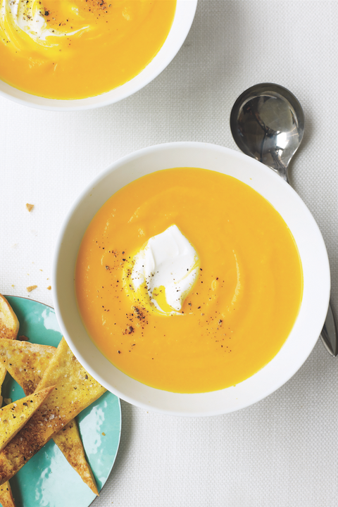 gingery carrot soup