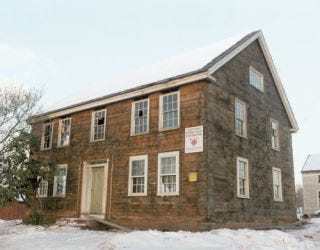 The Foster house before restoration