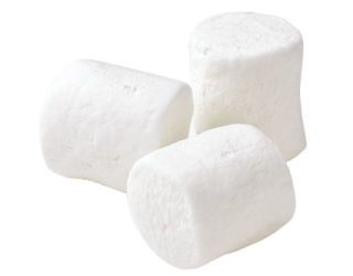 three marshmallows