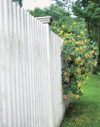White picket fence