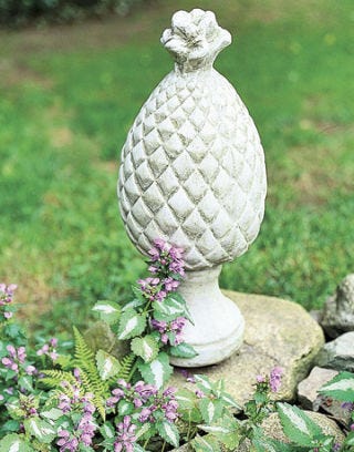 Pineapple statuary