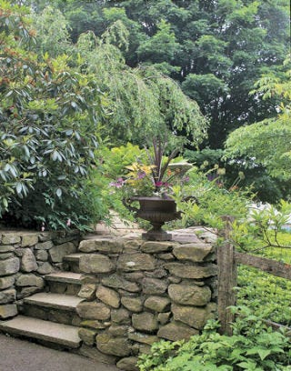 Front pathway stairs