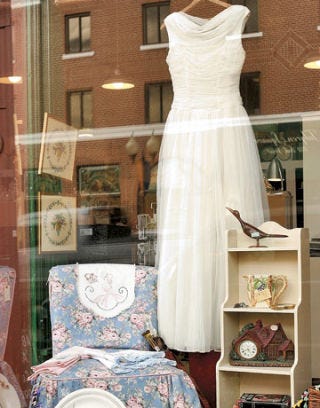 The Front Window of Abigail Page Antiques