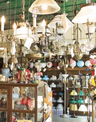A Huge Selection of Vintage Lighting at Let There Be Light