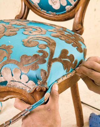 How to Reupholster Dining Room Chairs - Do It Yourself Furniture