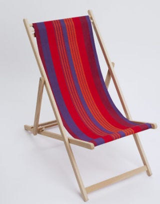 quel objet deck chair