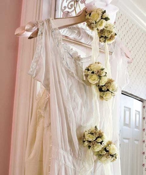 dress on hanger