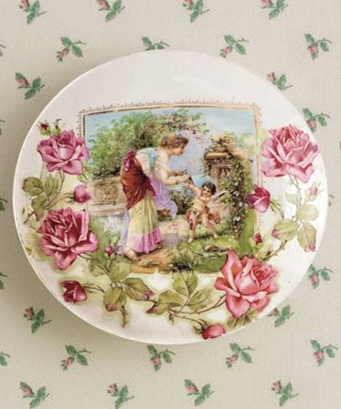 antique plate