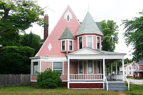 pink houses for sale