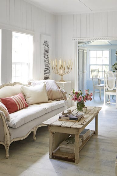 10 Shabby-Chic Living Room Ideas - Shabby Chic Decorating ...