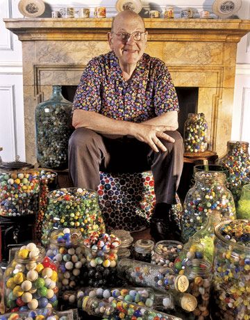 Marble Collector Bert Cohen