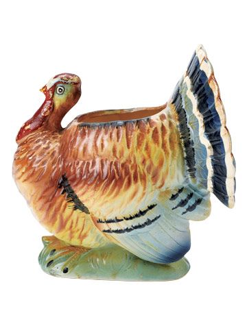 Adornos Y Detalles Small Ceramic Turkey Planter Made In Japan