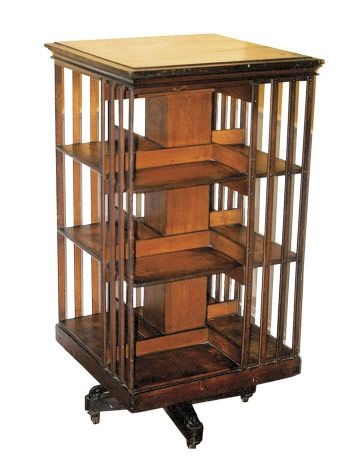 Revolving Bookcase What Is It What Is It Worth