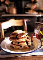 Multigrain Blueberry Pancakes image