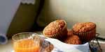 carrot ginger bran muffins
