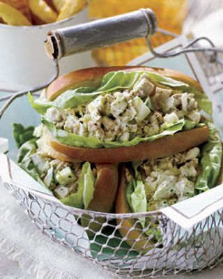 garden tuna salad sandwich