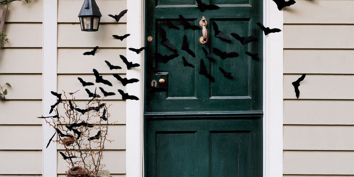 Bat Filled Front Door Craft Ideas