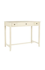 writing desk with three drawers