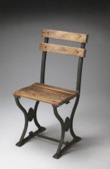 metal drafting side chair