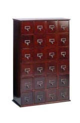 library style miltimedia cabinet