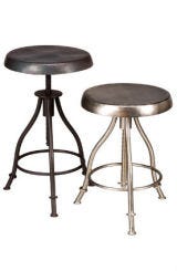 iron swivel stool
