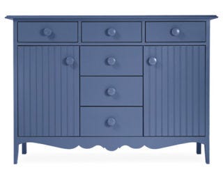 blue buffet