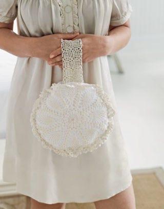 lace handbag