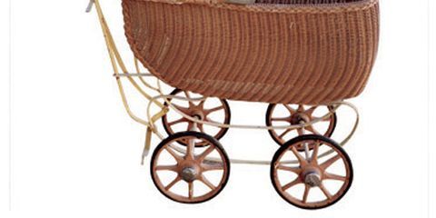 antique baby buggy worth