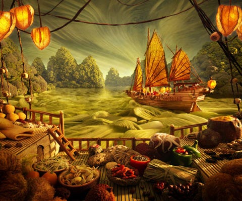 Carl Warner Foodscapes - Food Art Pictures By Carl Warner