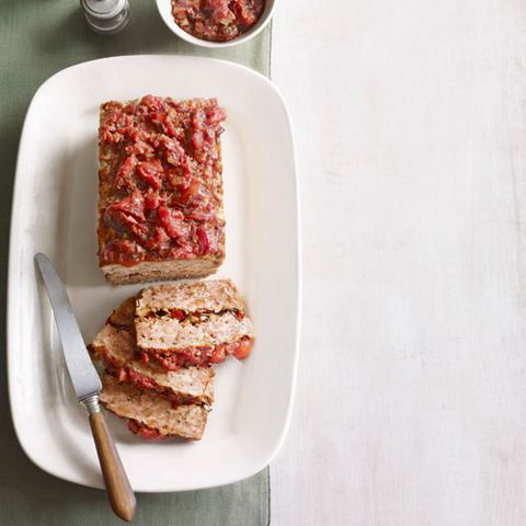 Turkey Meatloaf with Spicy Tomato Jam Recipe