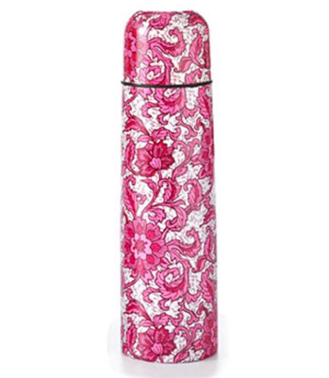 floral patterned thermos