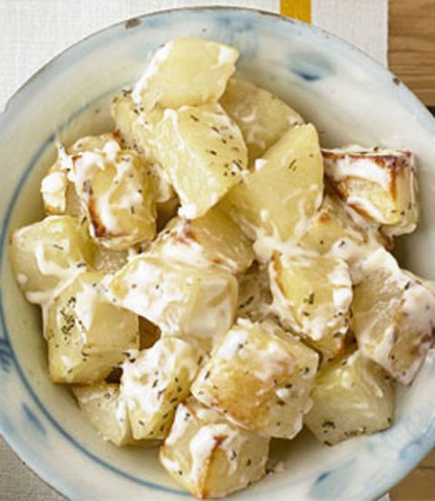 crispy roast potato salad